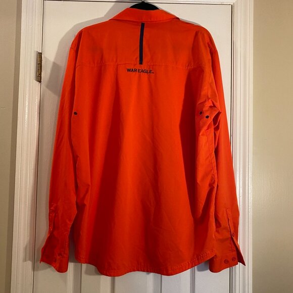 Auburn Tigers Under Armour Polo & Fishing Shirt Bundle - Men’s Large - Picture 5 of 13